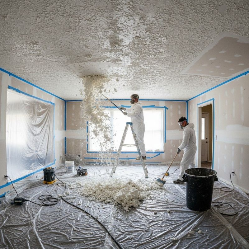 Ceiling Texture Removal Service