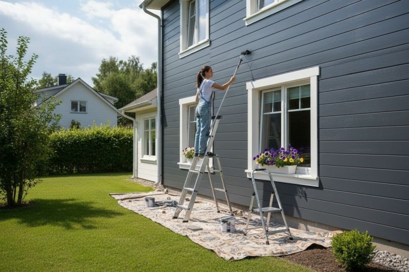 Outdoor Stairs Painting in Fort Collins, CO